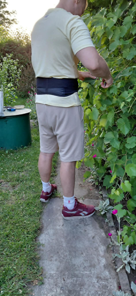 Pas Lędźwiowy Samonagrzewający - Wsparcie Kręgosłupa